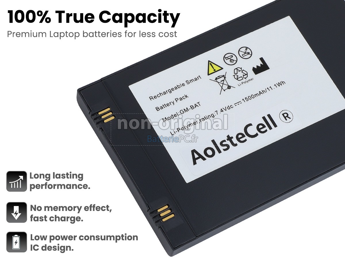 batterie pour GE GM200011
