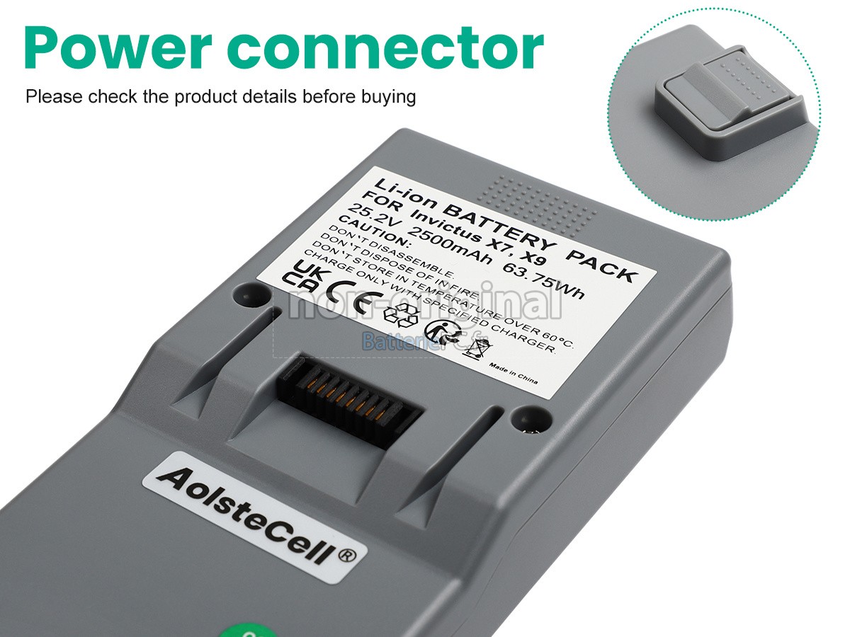 batterie pour Genius INVICTUS X9