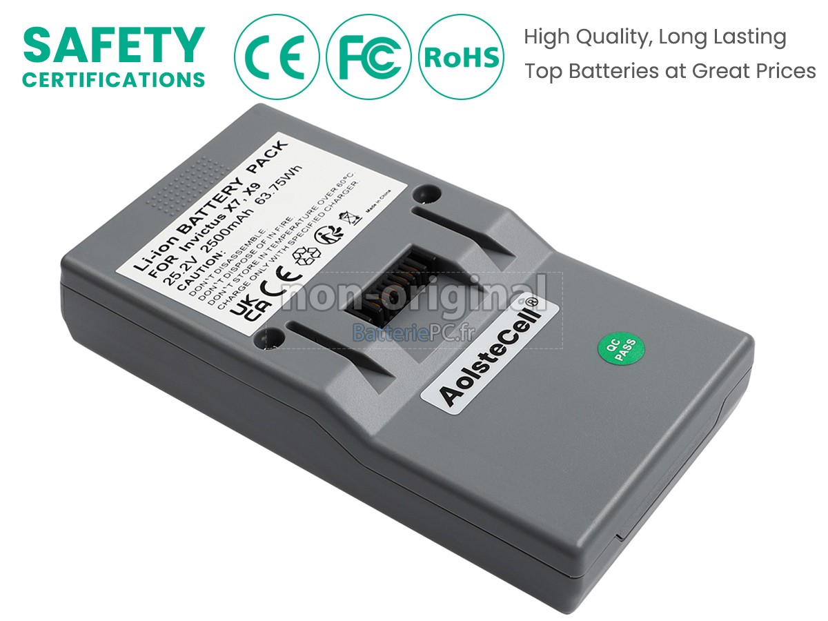 batterie pour Genius INVICTUS X9