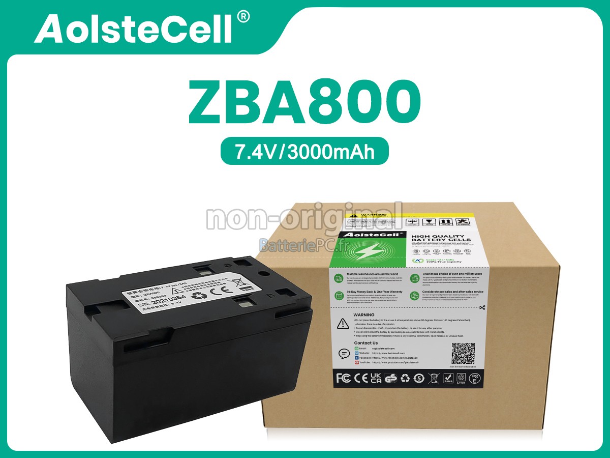 batterie pour Geomax ZT10R