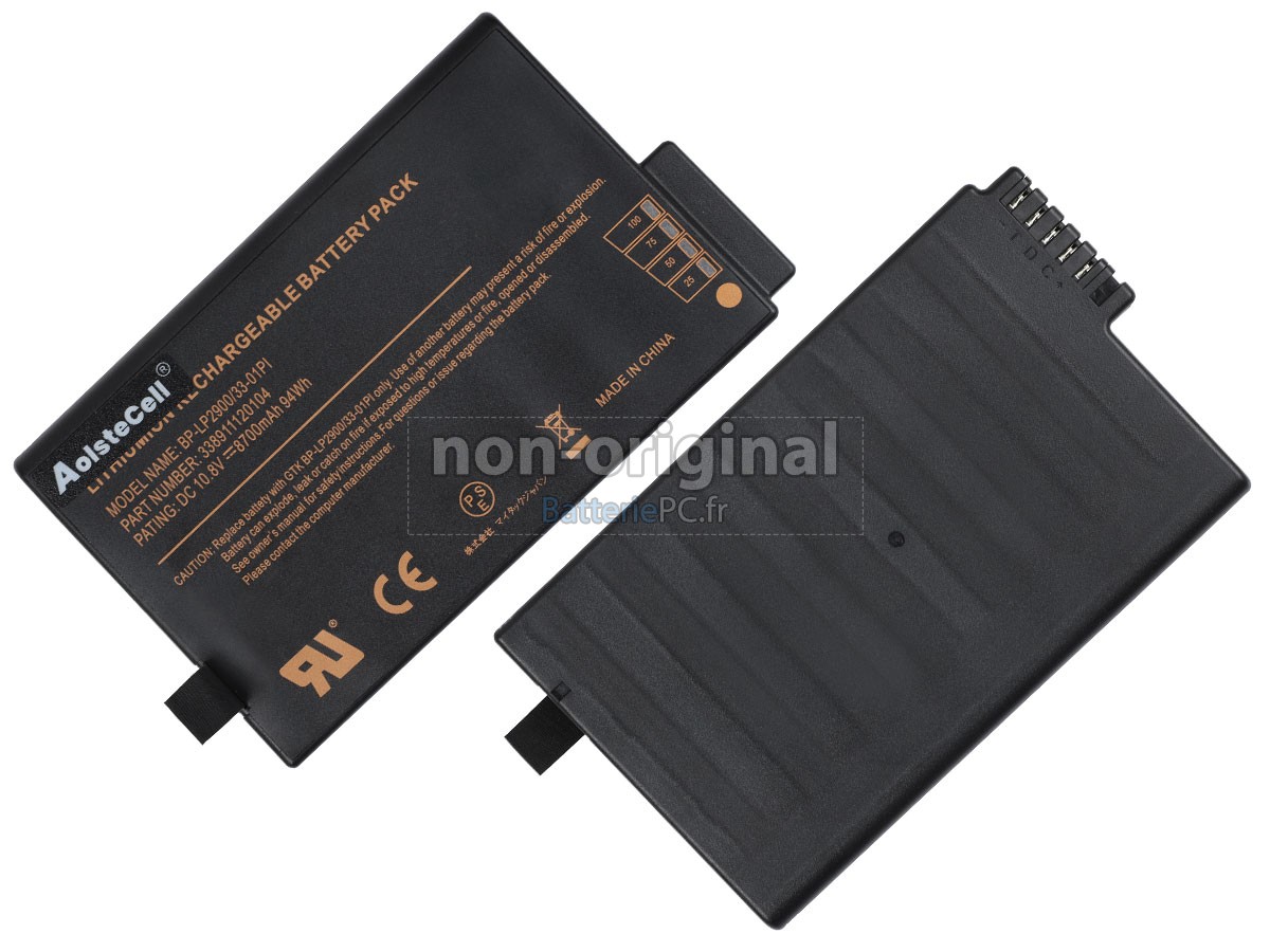 batterie pour Getac 338911120044