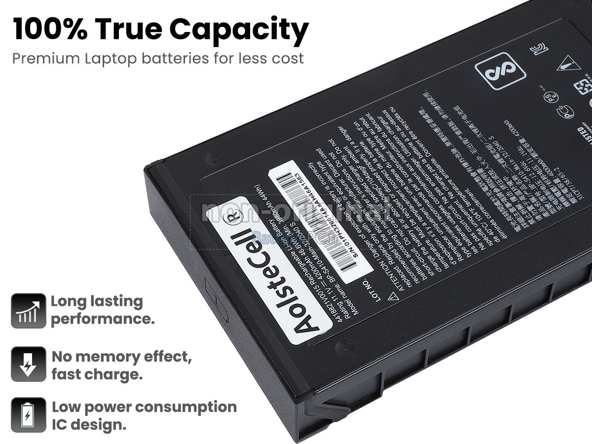 batterie pour Getac BP-S410-MAIN-32/2040 S