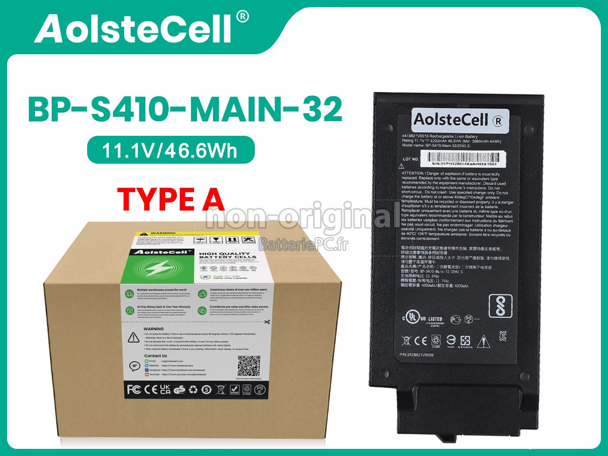 batterie pour Getac S410