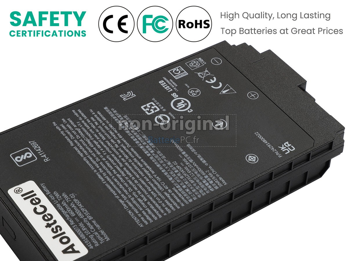batterie pour Getac S410