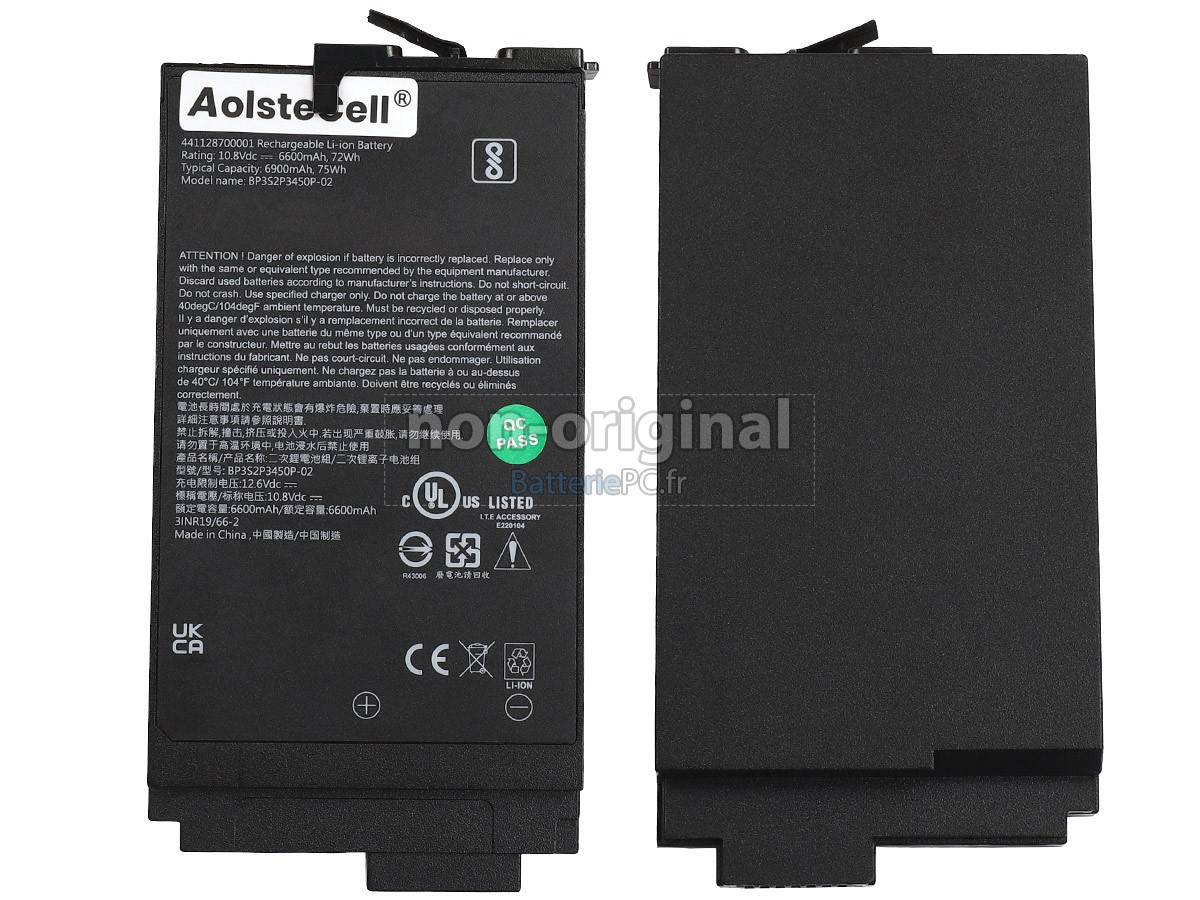 batterie pour Getac S410