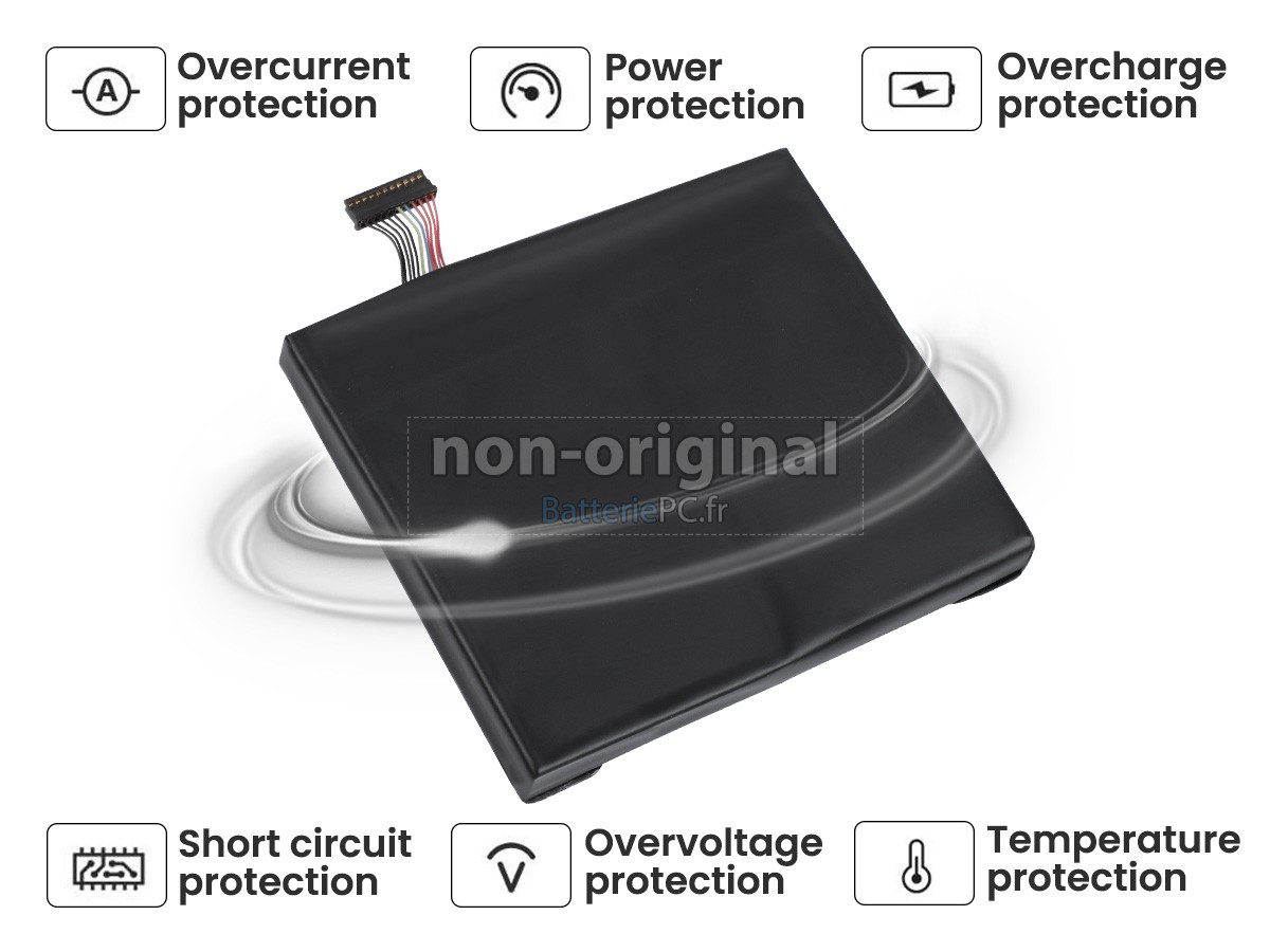 batterie pour Getac GAG-K40(4ICP4/54/88)