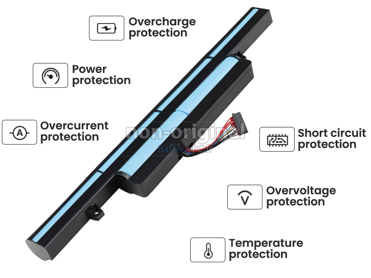 batterie pour Gigabyte P55G V5