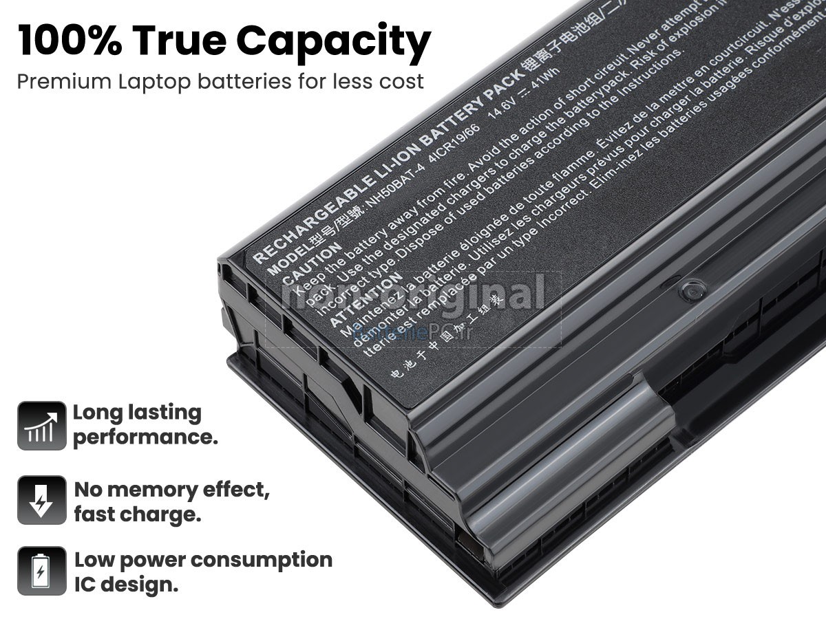 batterie pour Gigabyte NH50BAT-4