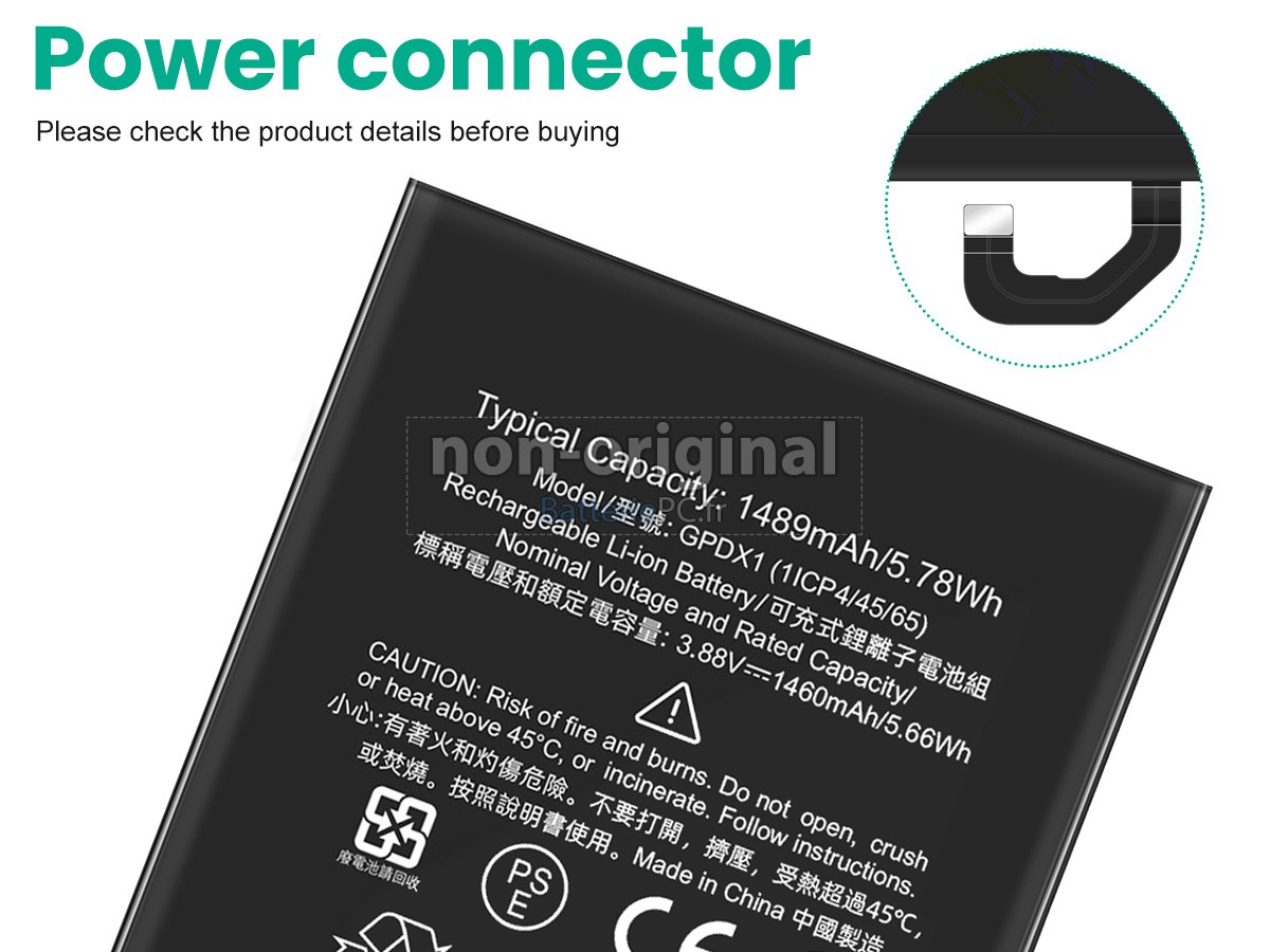 batterie pour Google GPDX1