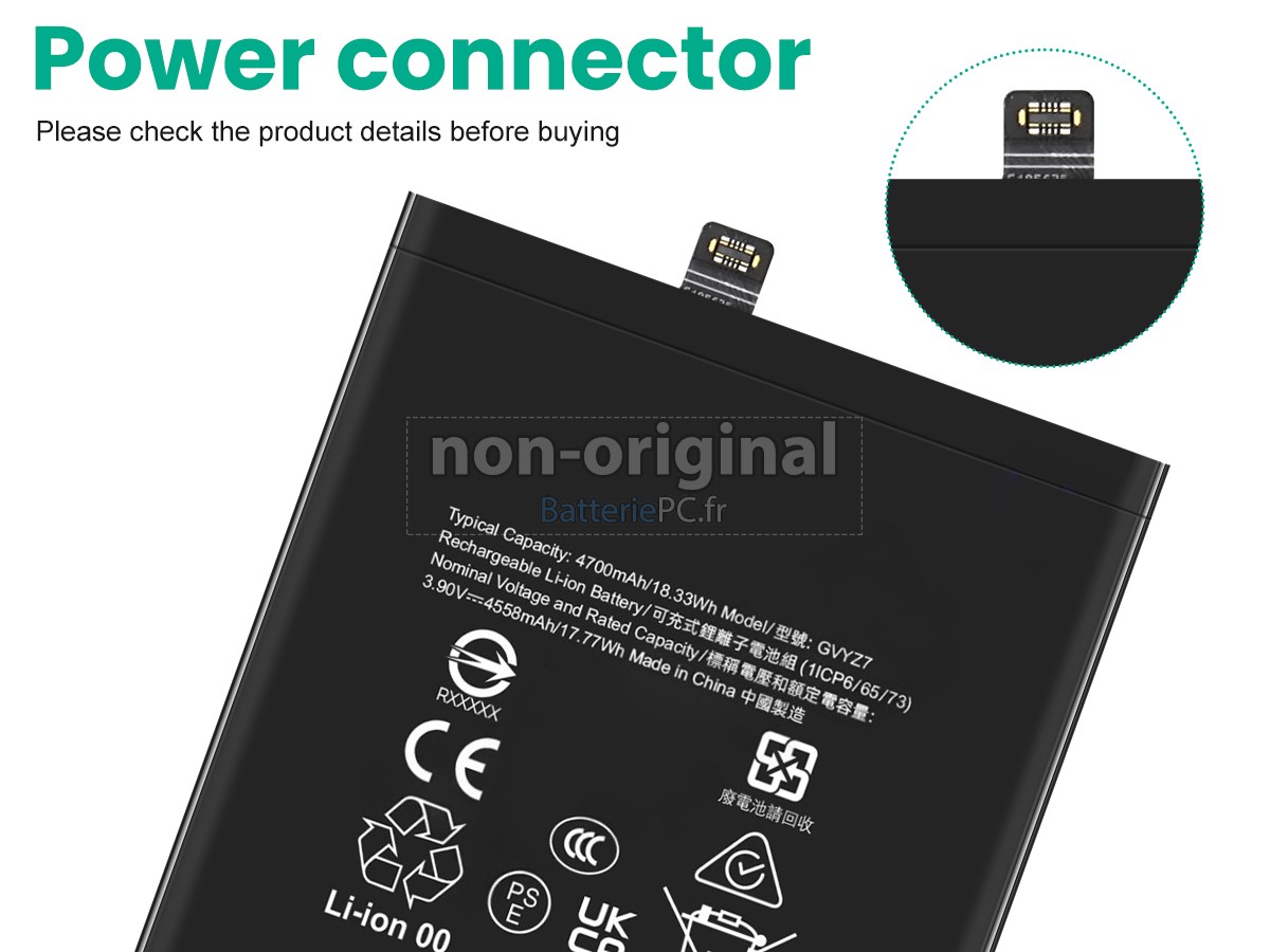batterie pour Google PIXEL 9