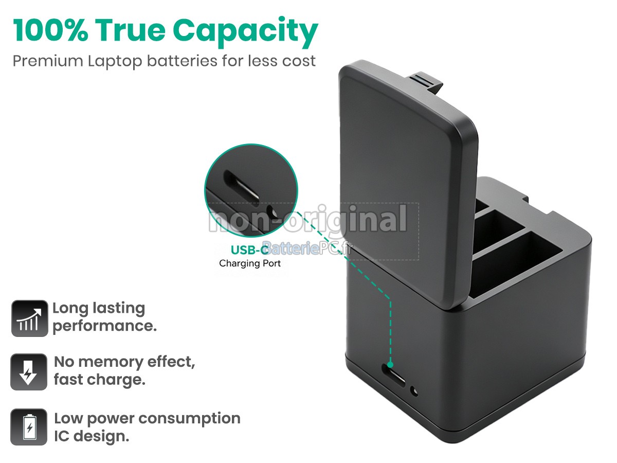 batterie pour GoPro HERO 5