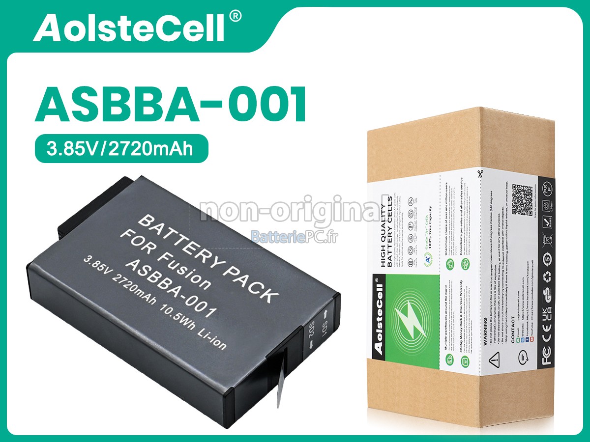 batterie pour GoPro ASBBA-001