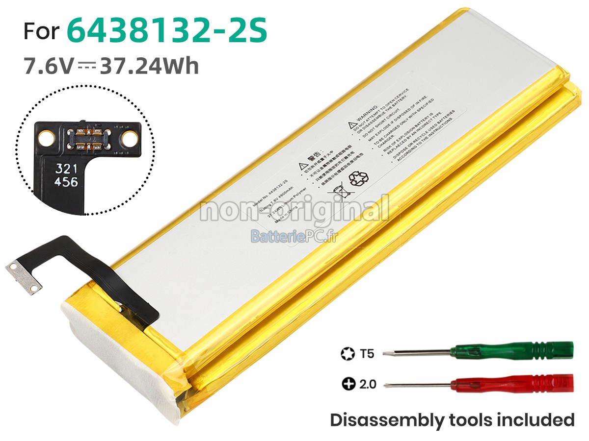 batterie pour GPD 6438132-2S