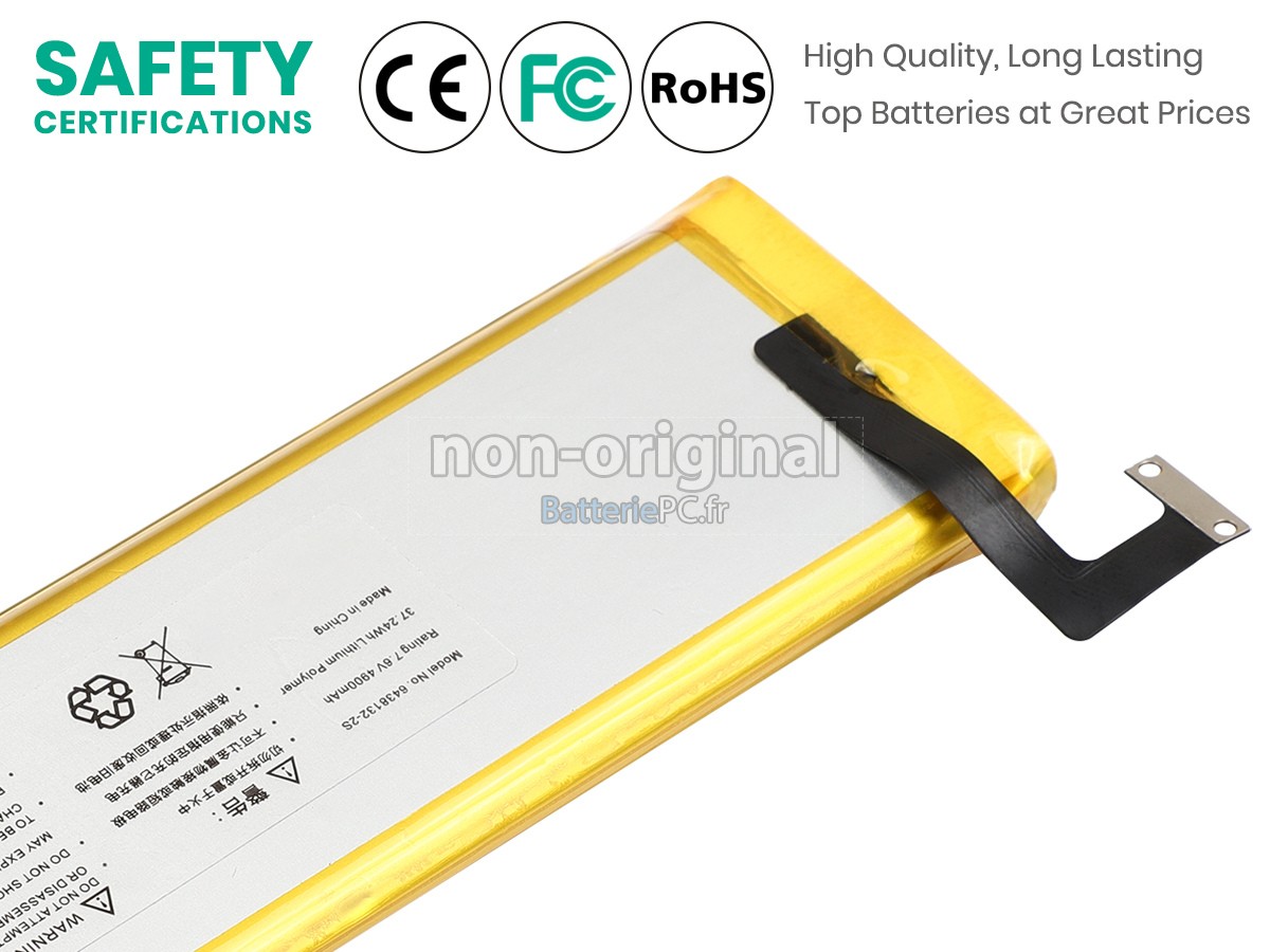 batterie pour GPD 6438132-2S