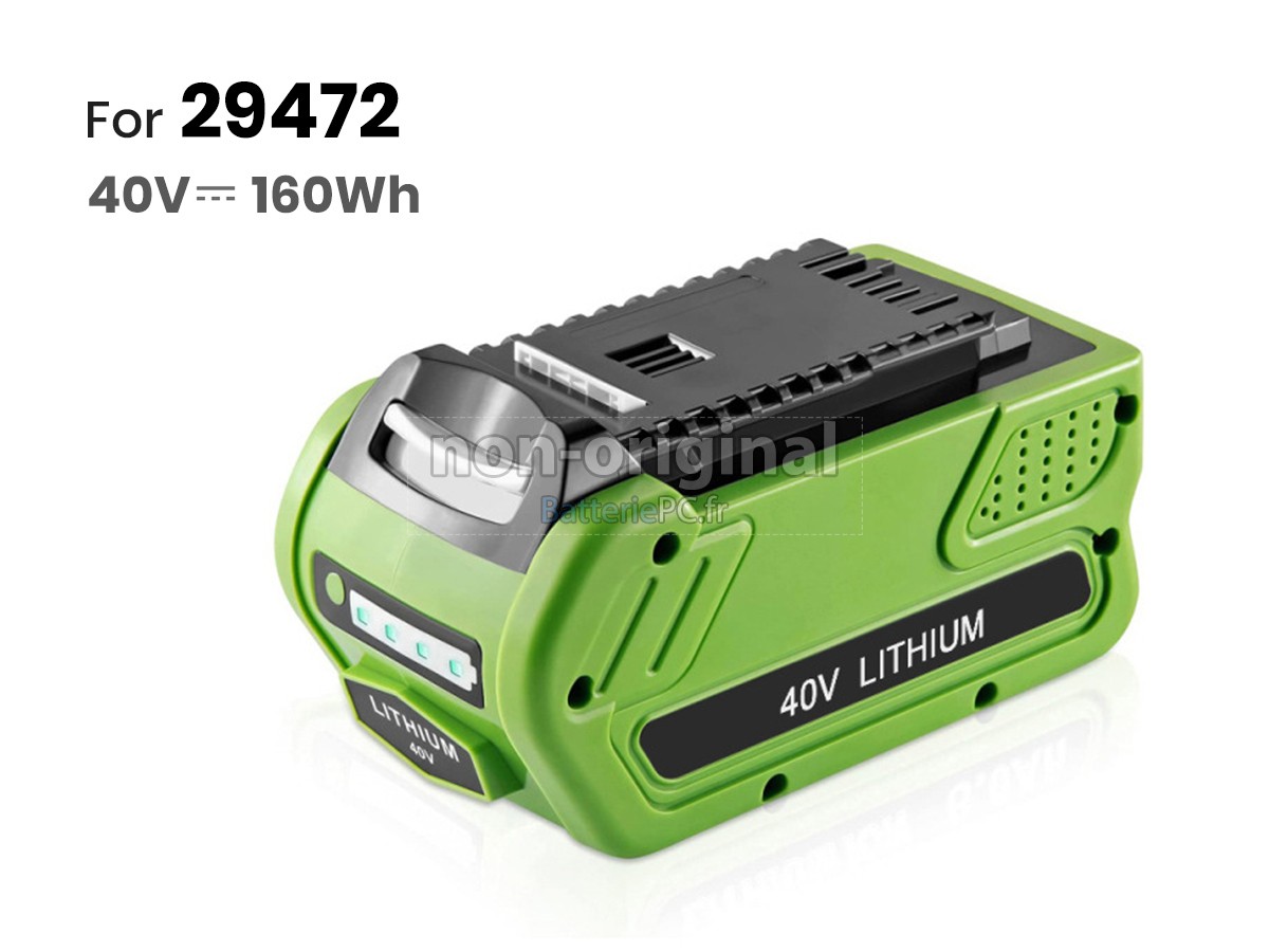 batterie pour Greenworks 29462