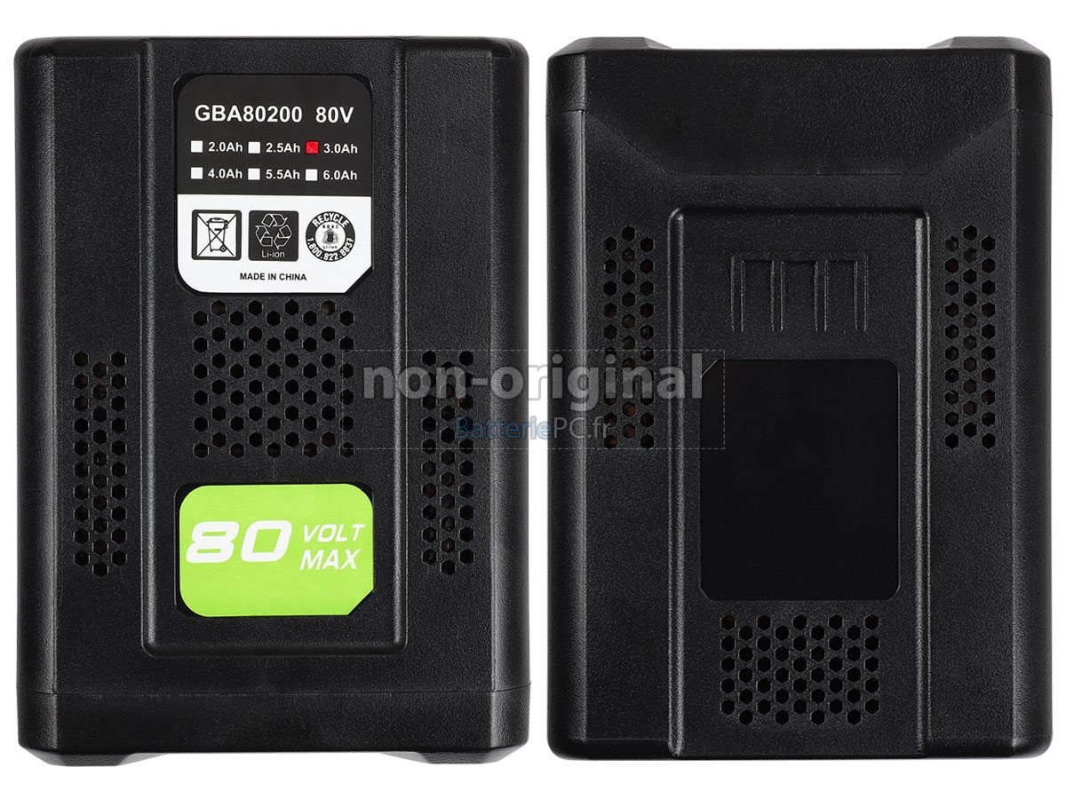 batterie pour Greenworks GBA80250