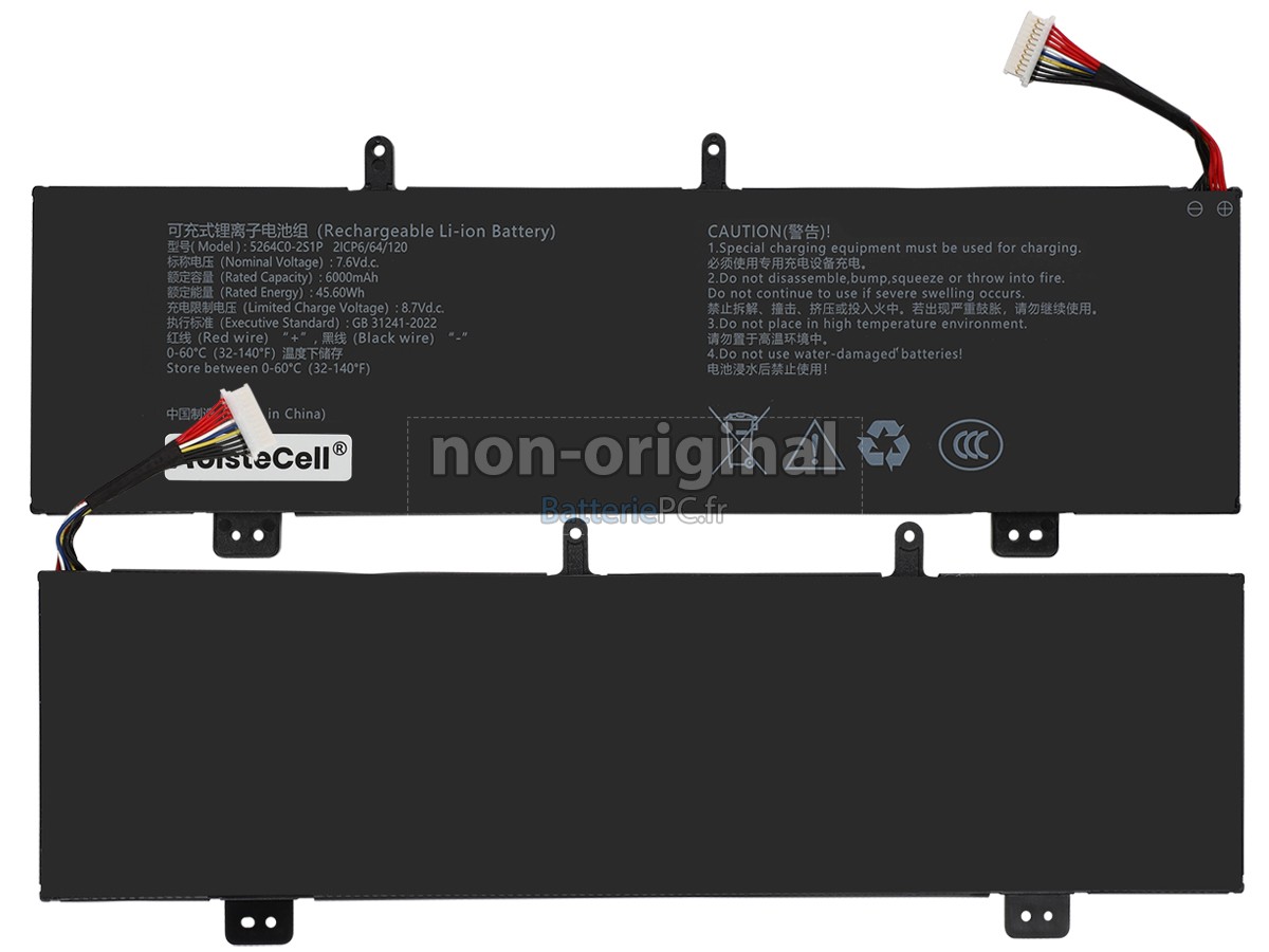 batterie pour Haier 5264C0-2S1P