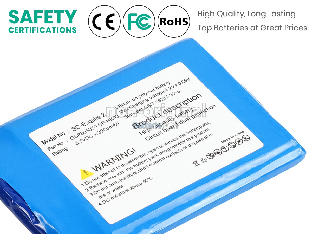 batterie pour Harman Kardon ESQUIRE 2