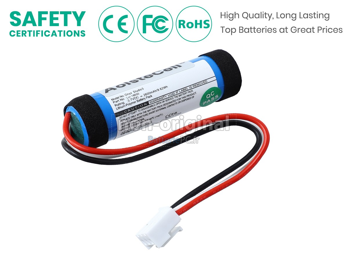 batterie pour Harman Kardon ONYX STUDIO 3