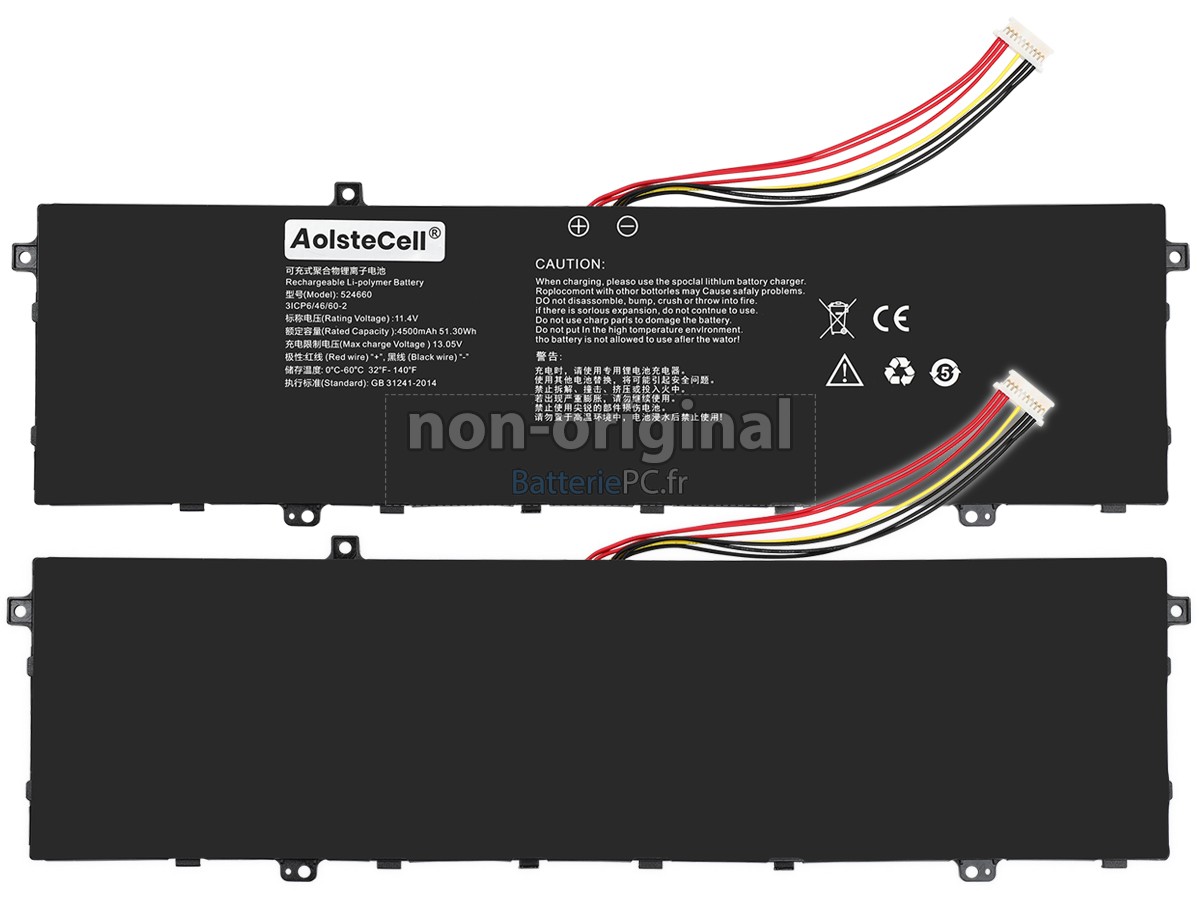 batterie pour Hasee 524660