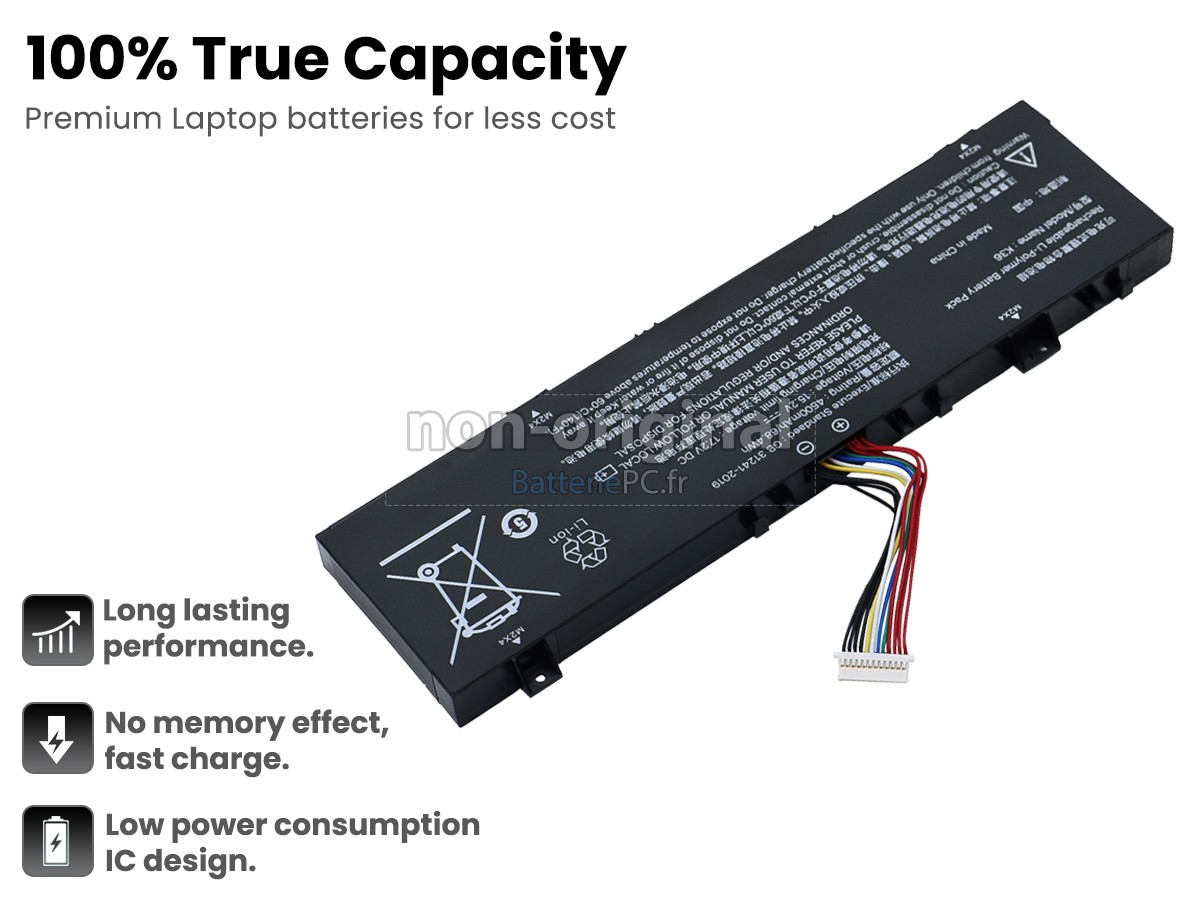 batterie pour Hasee G2 G1 G-2 G2-PRO K36