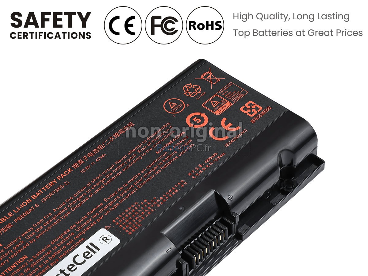 batterie pour Hasee PB50BAT-6