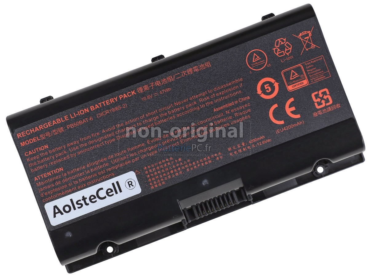 batterie pour Hasee PB50BAT-6