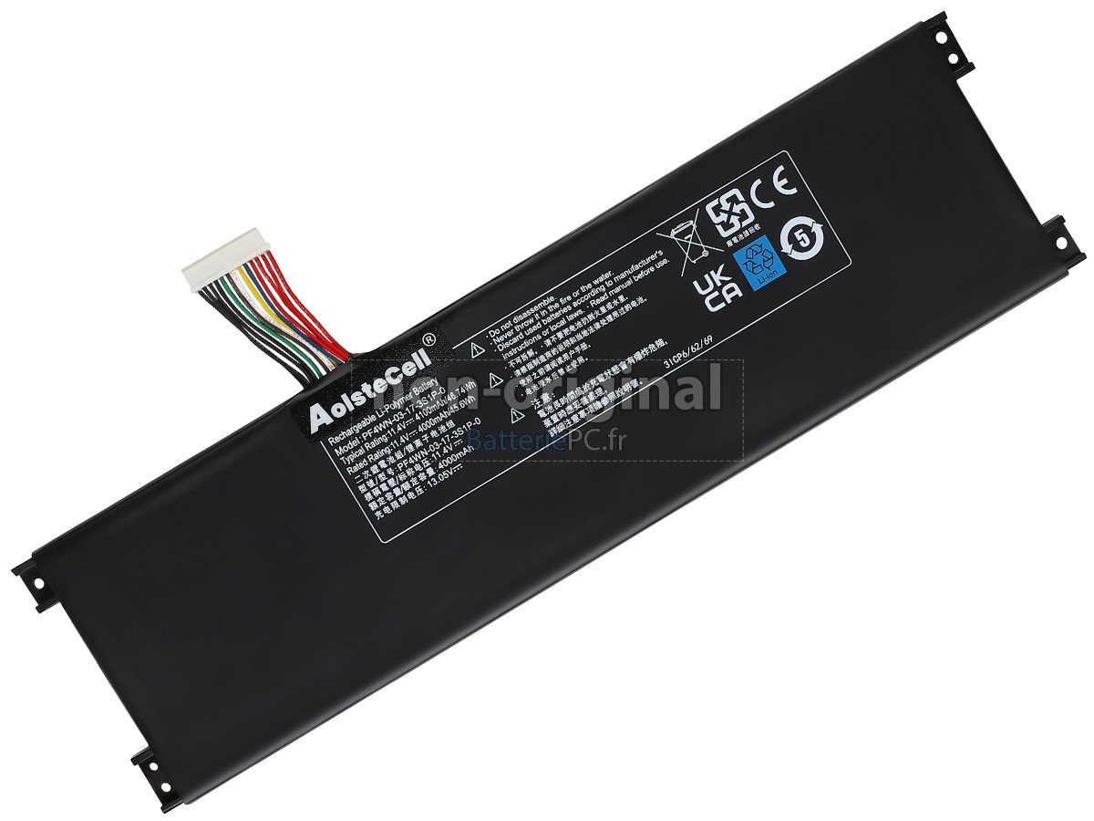 batterie pour Hasee KINGBOOK U47T1