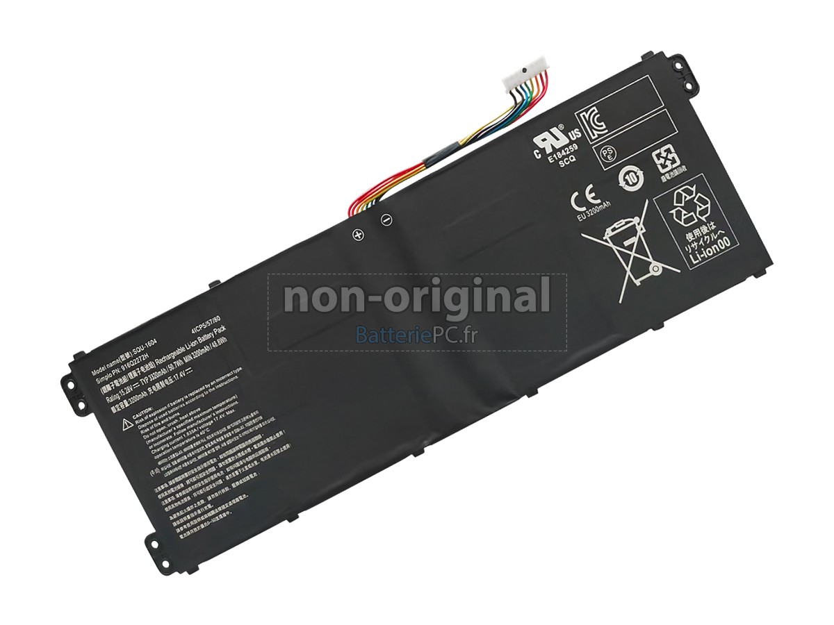 batterie pour Hasee SQU-1604