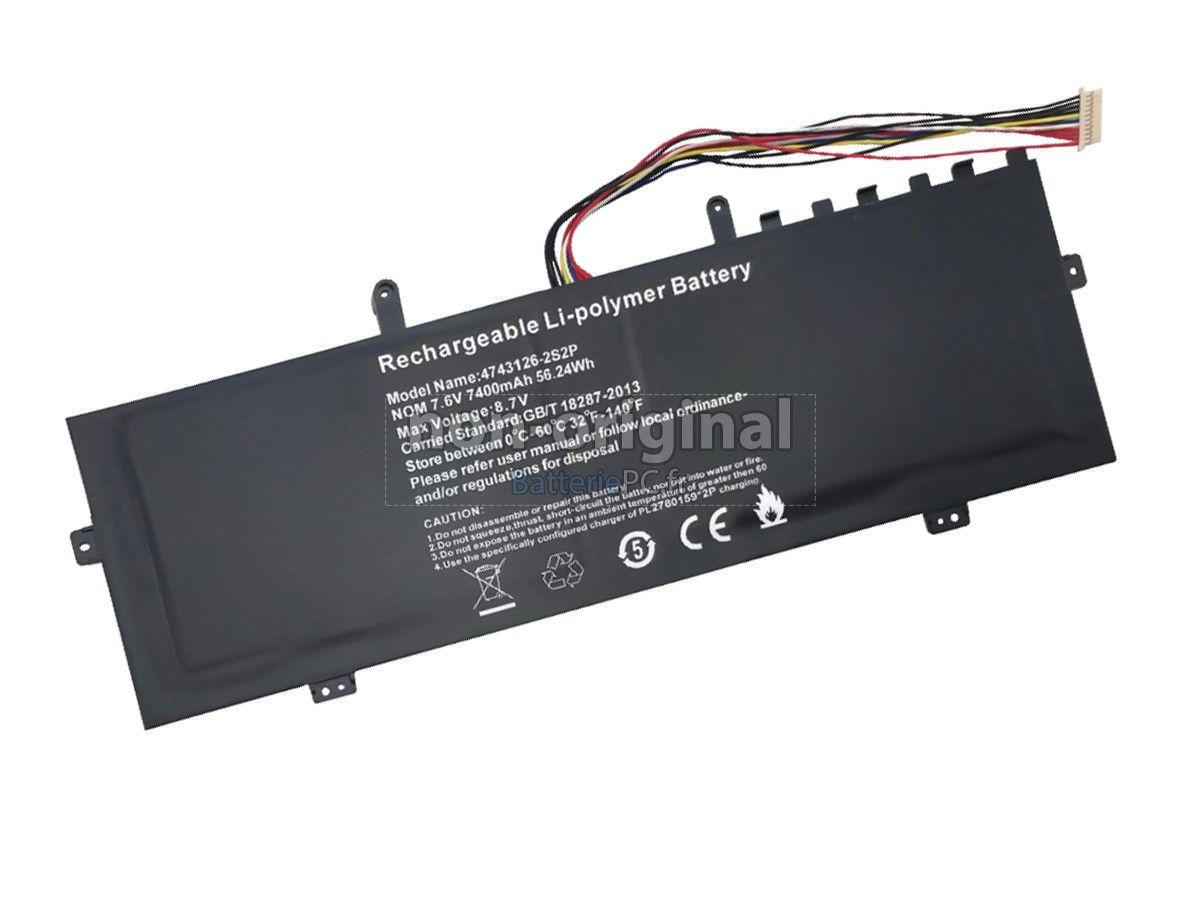 batterie pour Hasee X55S1