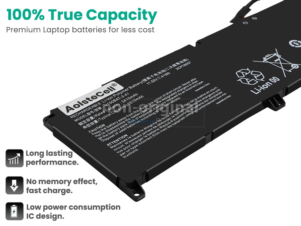 batterie pour Hasee Z7T