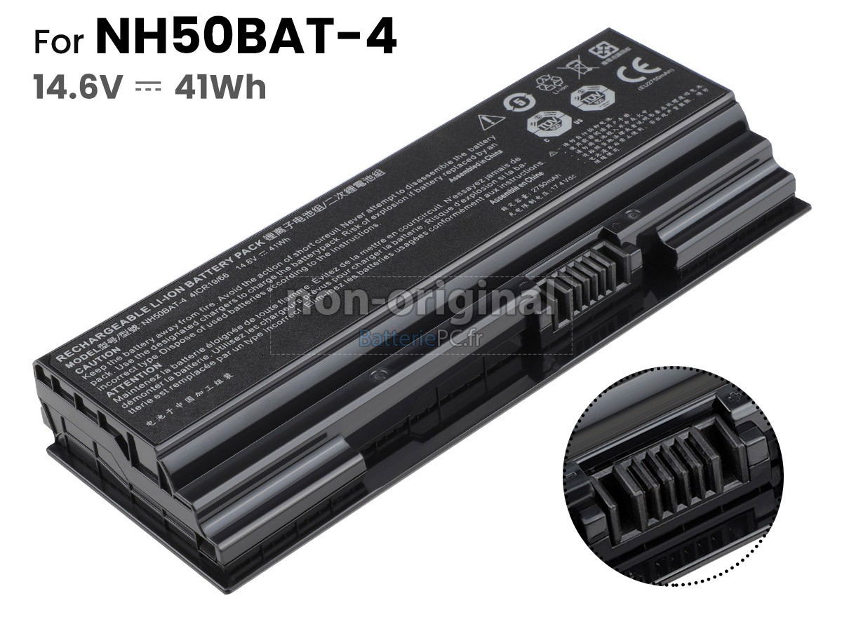 batterie pour Hasee SAGER NP6856-S