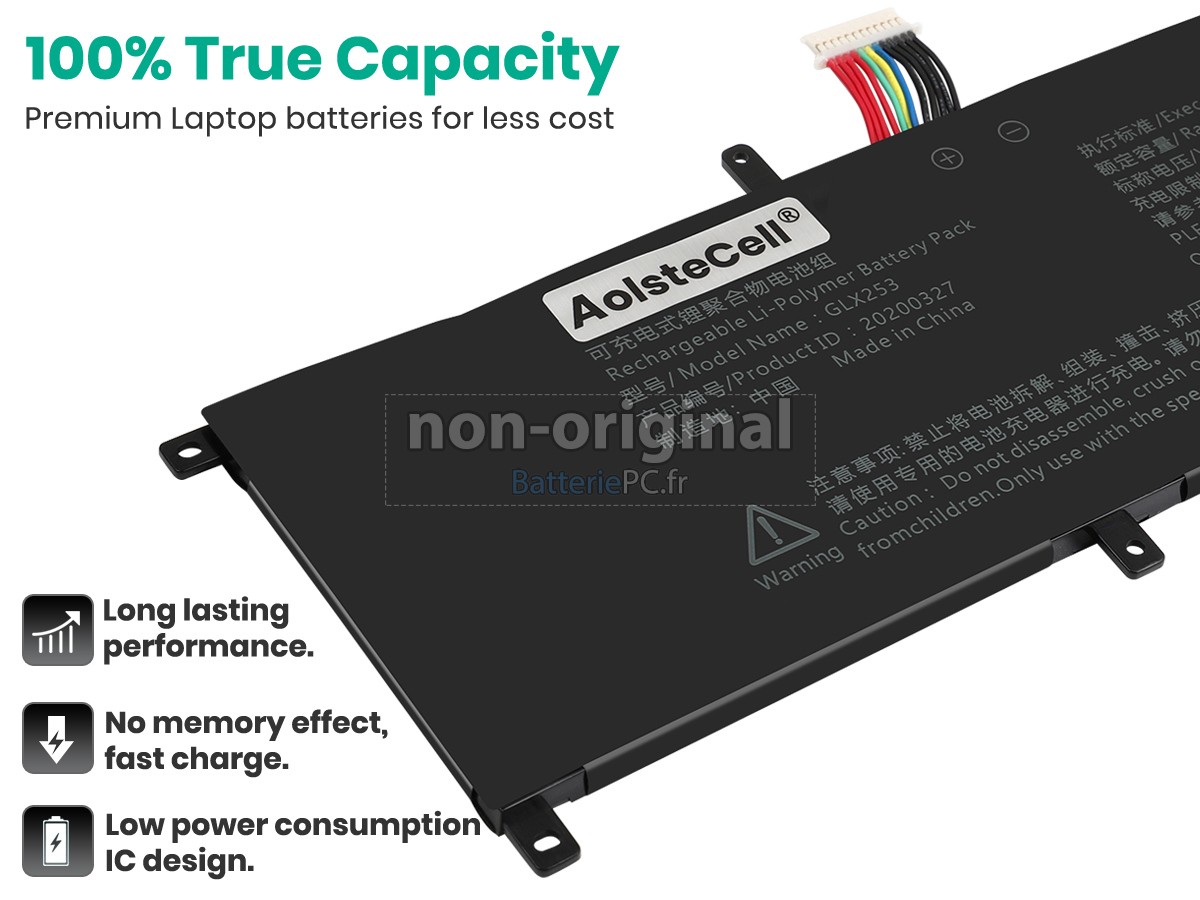 batterie pour HIPAA GLX253