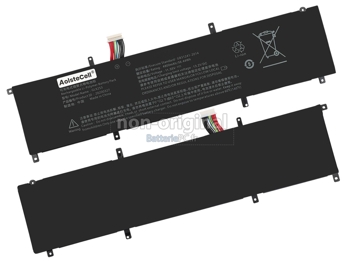 batterie pour HIPAA GLX253