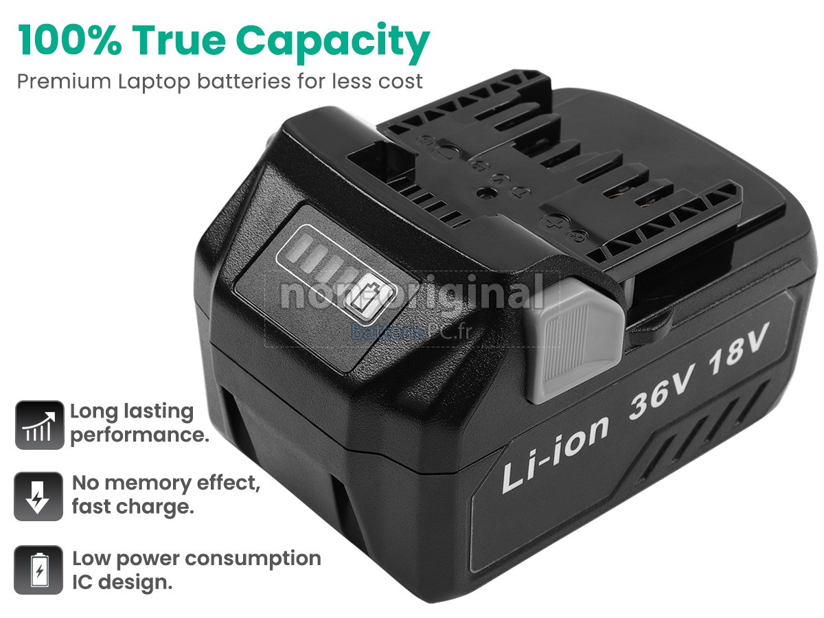 batterie pour Hitachi BSL36B18