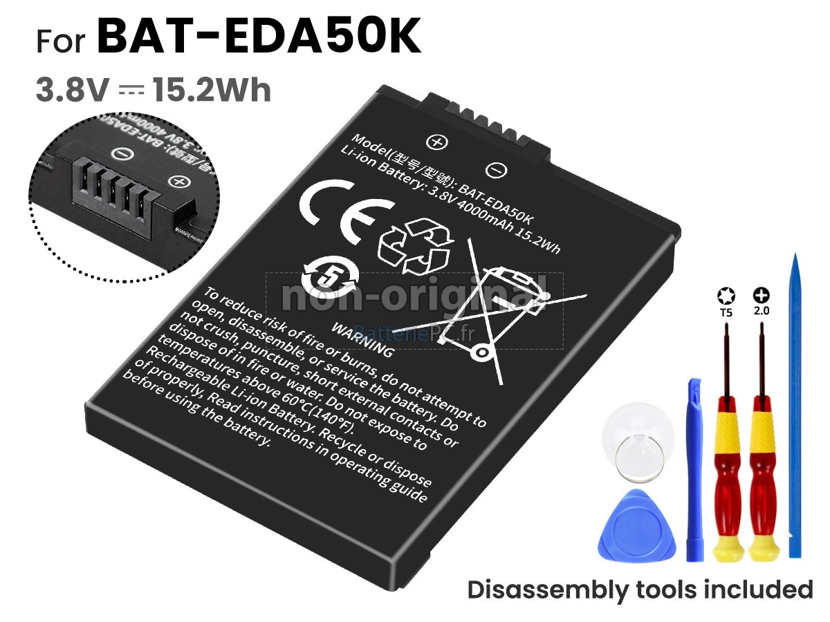 batterie pour Honeywell BAT-EDA50K-1