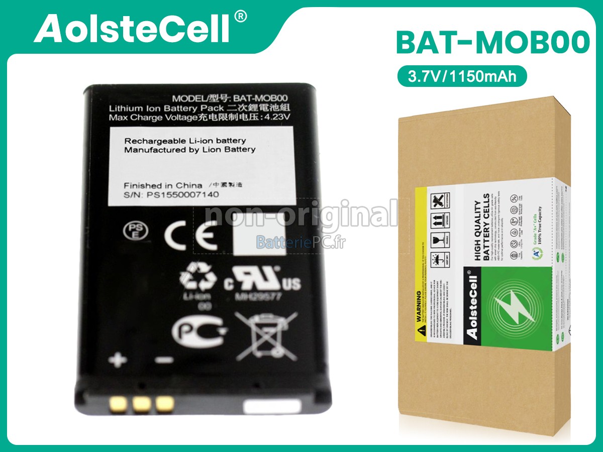 batterie pour Honeywell CAPTUVO SL62 ENTERPRISE SLED