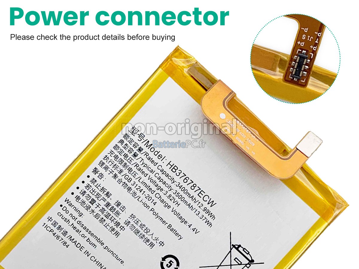 batterie pour Honor V8