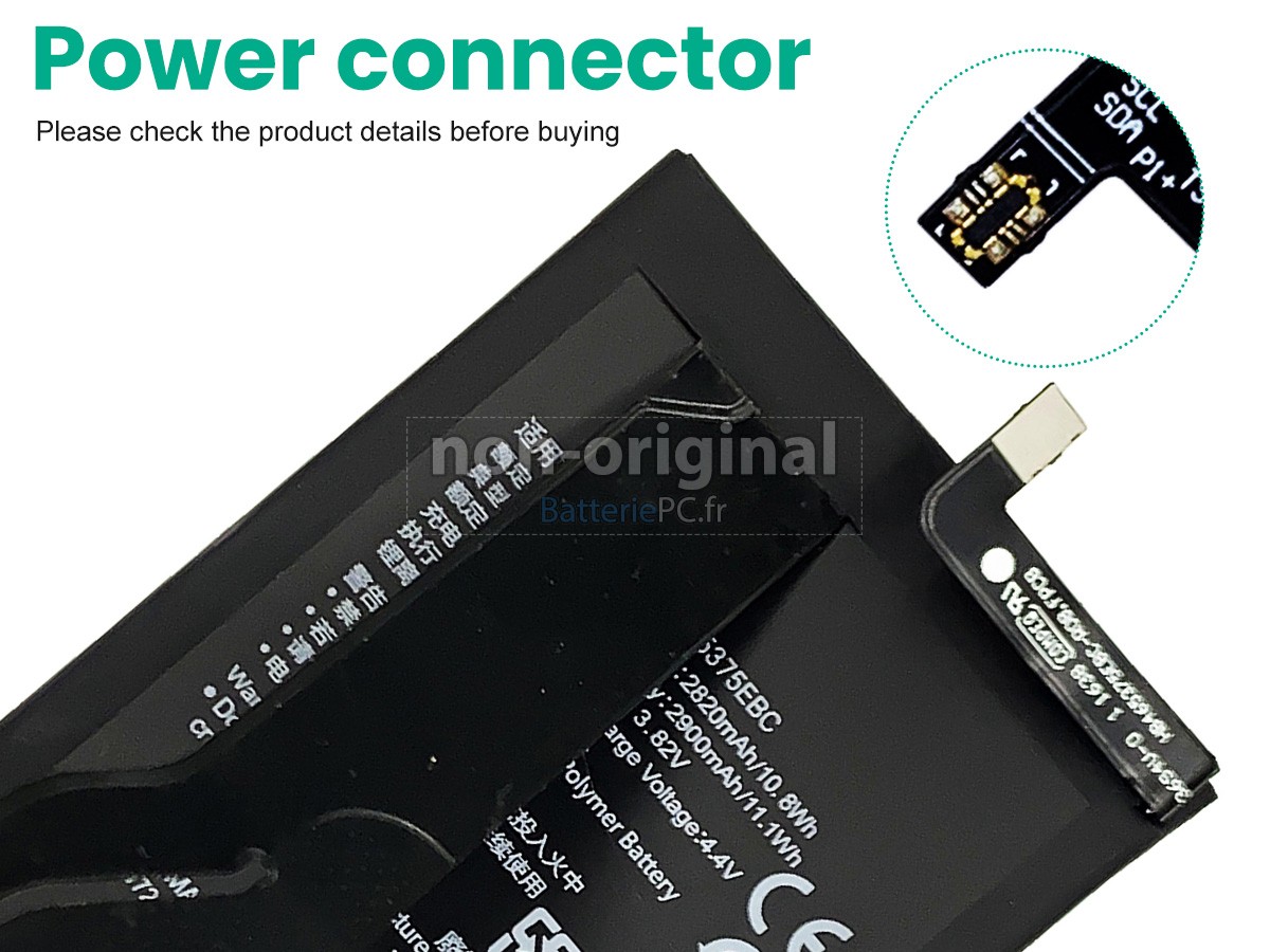 batterie pour Honor HB465375EBC