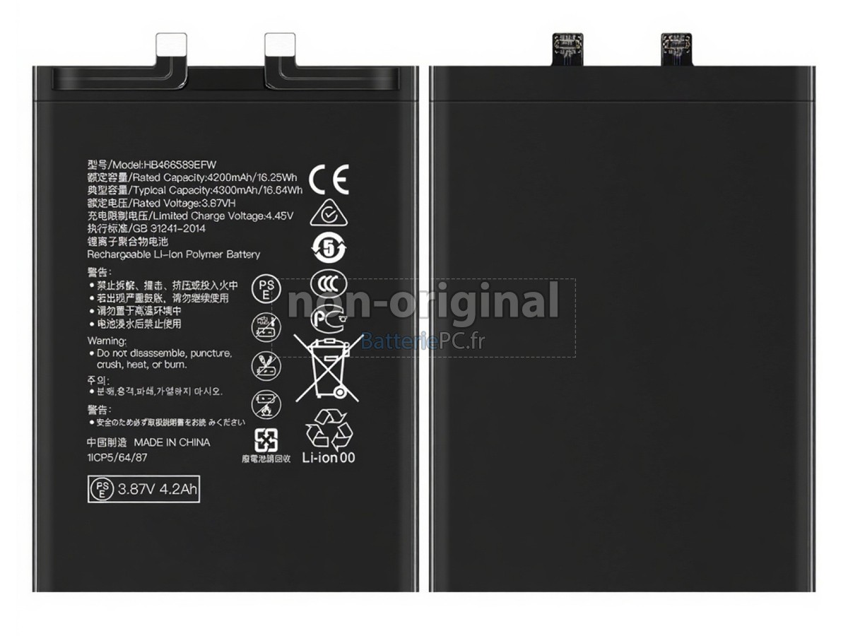 batterie pour Honor HB466589EFW