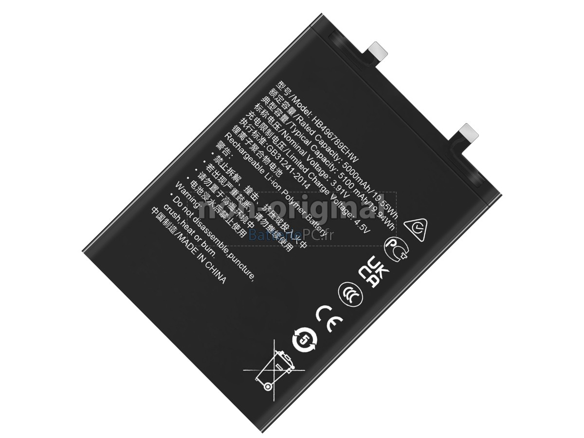 batterie pour Honor HB496789EHW