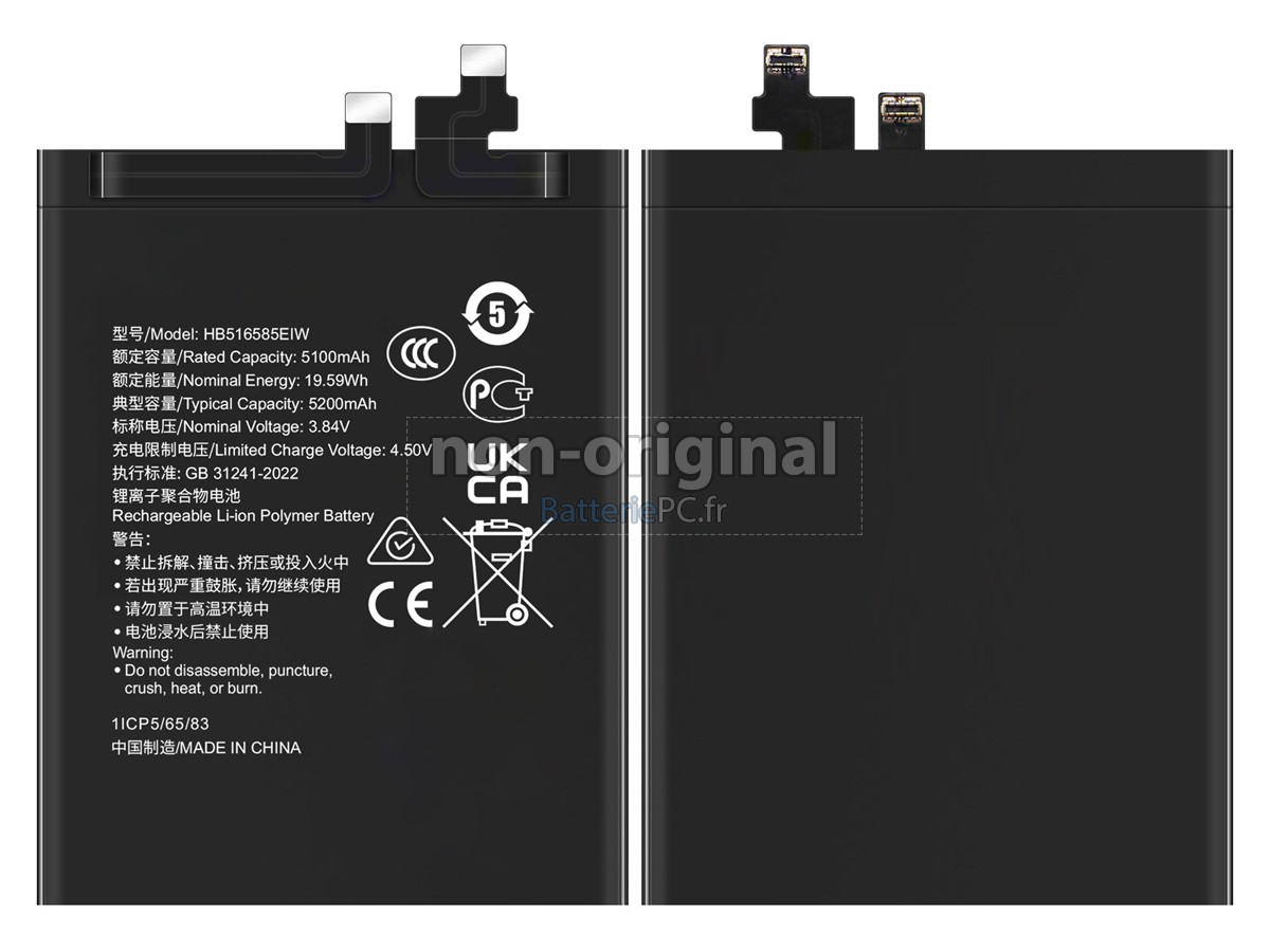 batterie pour Honor HB516585EIW