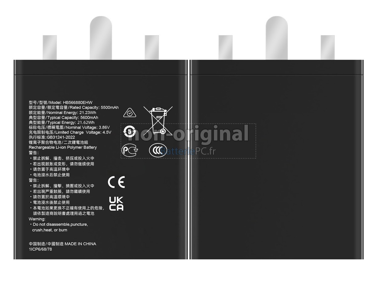batterie pour Honor MAGIC 6 PRO BVL-AN16