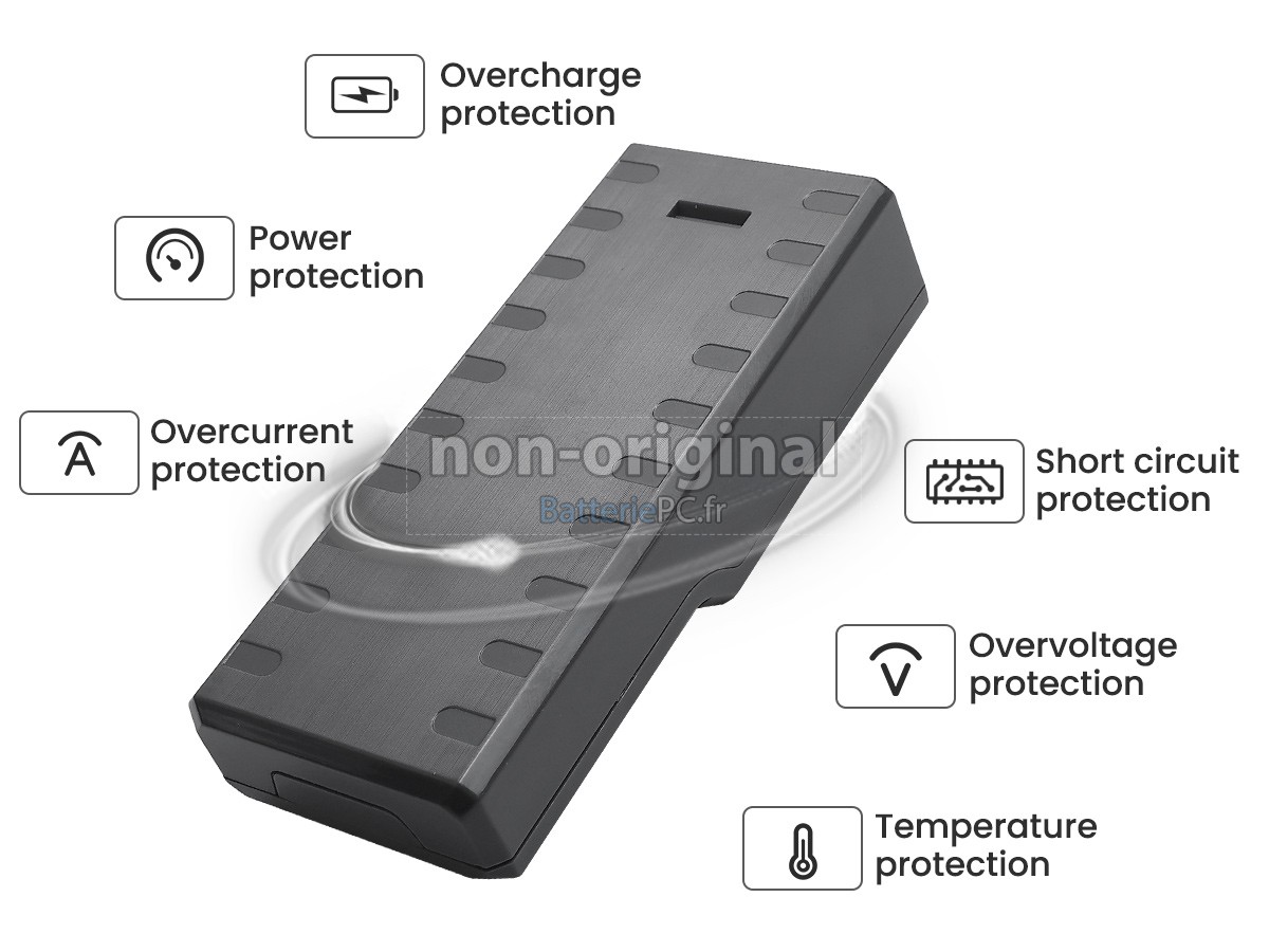 batterie pour Hoover DEIK MT-1616 MT-1206