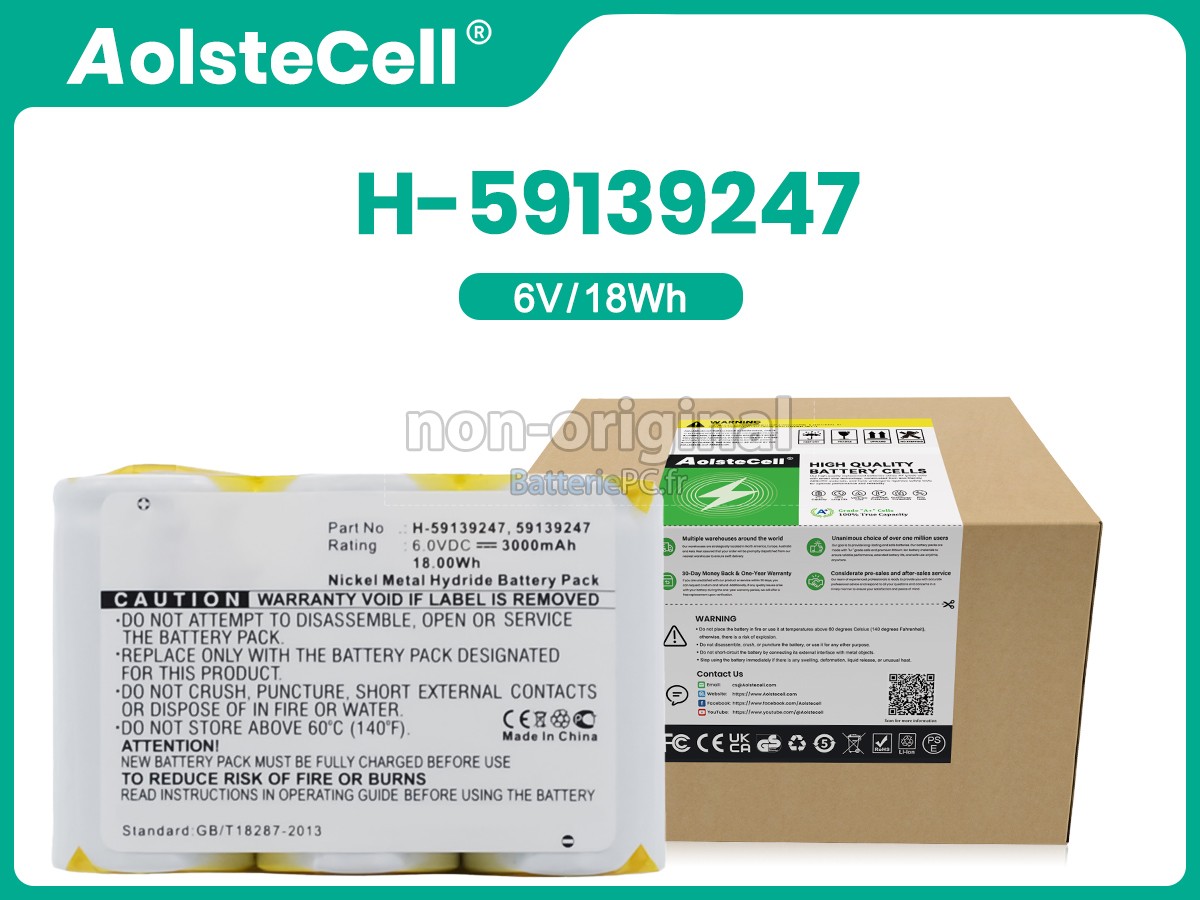 batterie pour Hoover H-59139247