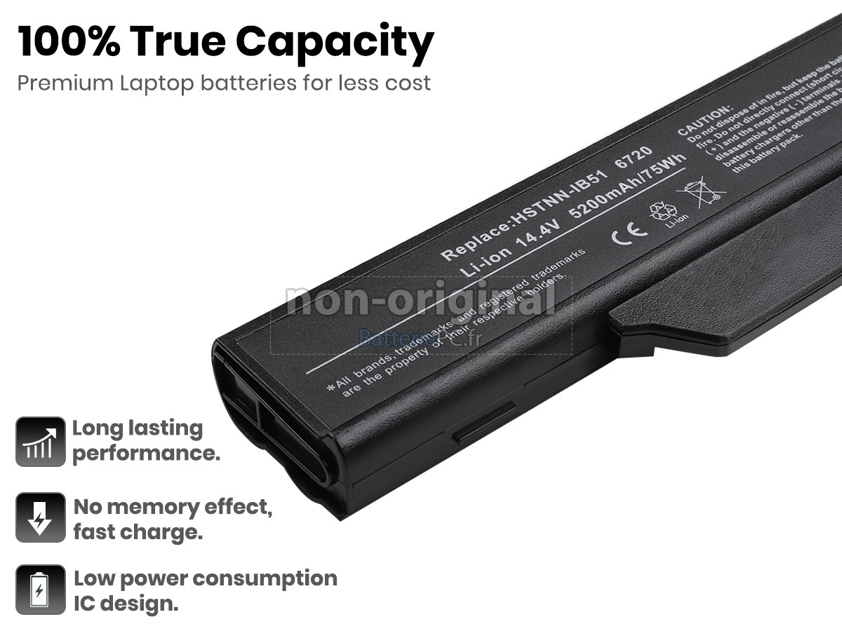8 cellules 5200mAh batterie pour HP 451086-362 notebook pc