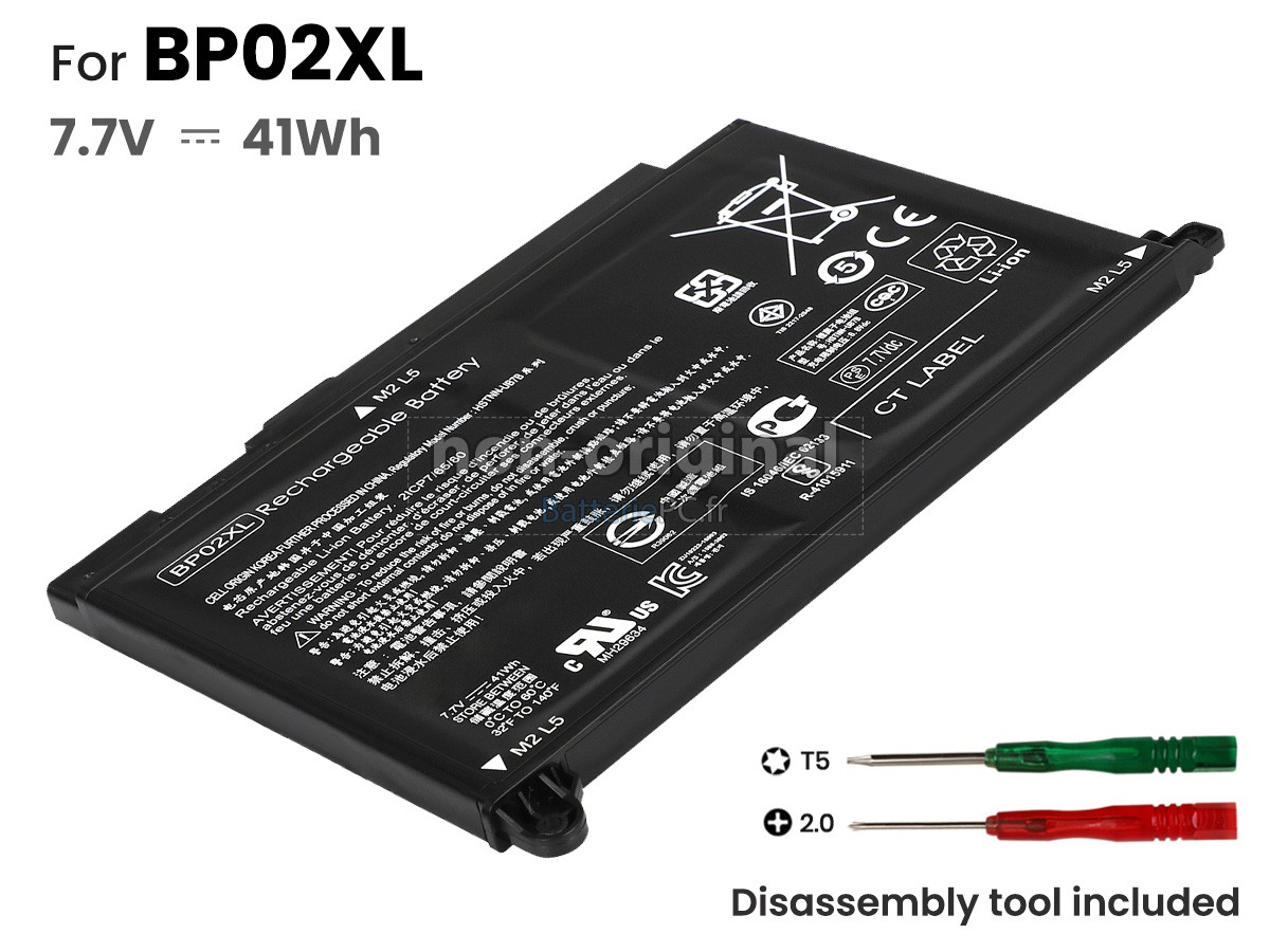 2 cellules 41Wh batterie pour HP Pavilion 15-AU017TX notebook pc