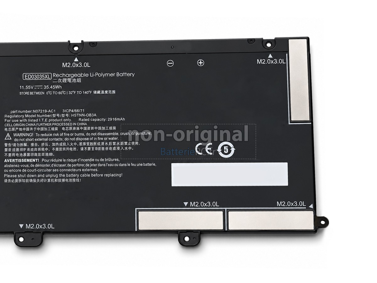 batterie pour HP ED03035XL