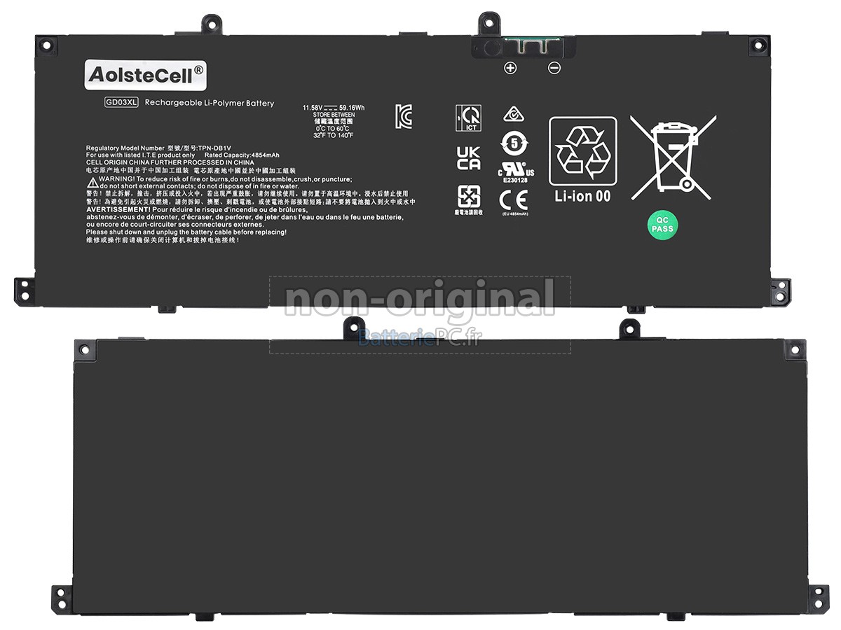 batterie pour HP OmniBook X 14-KA0010CA
