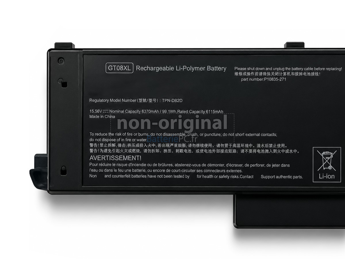 batterie pour HP GT08XL